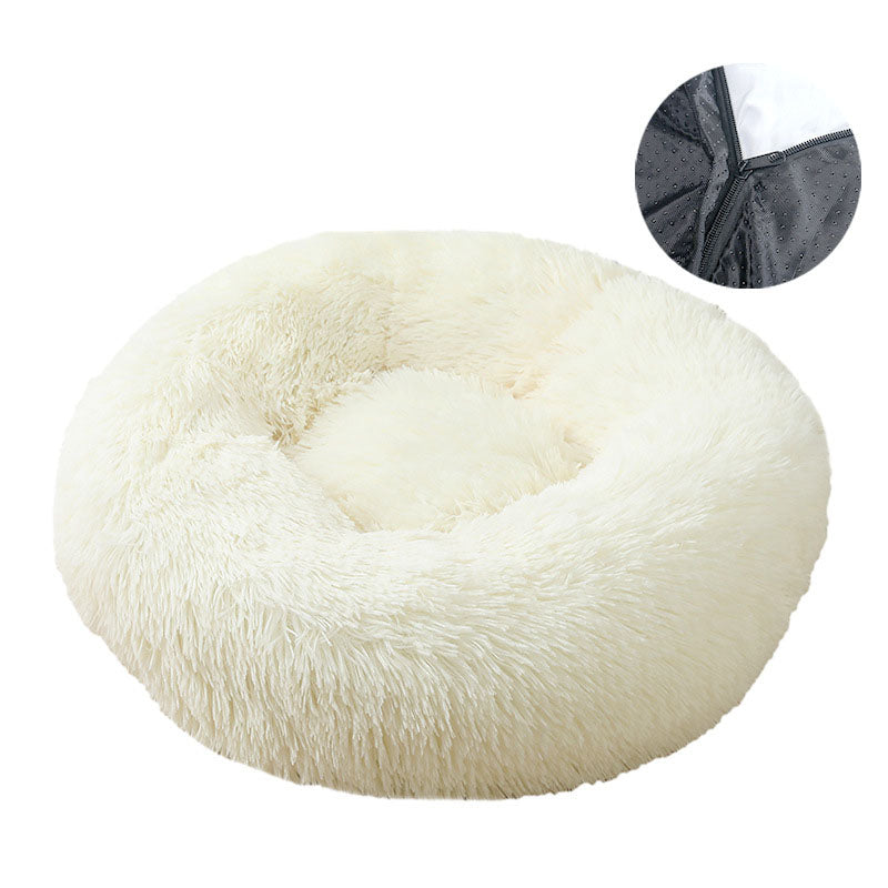 Plush Dog Sleeping Bed