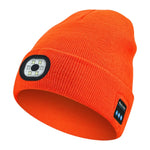 Bluetooth Beanie Hat with LED Light and Speakers