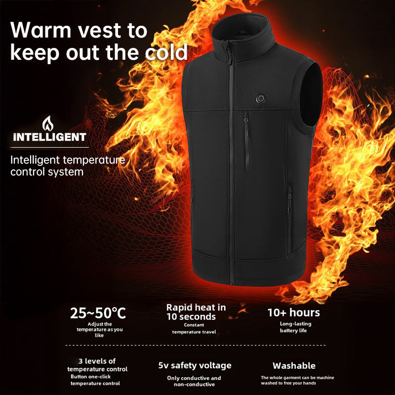 Heated Cotton Winter Vest
