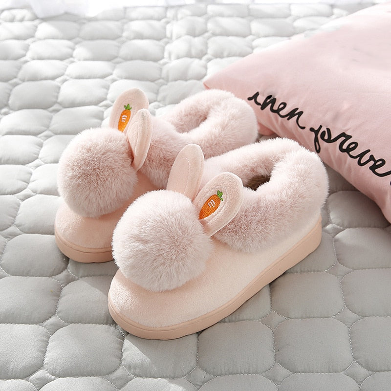 Cute Rabbit House Slippers