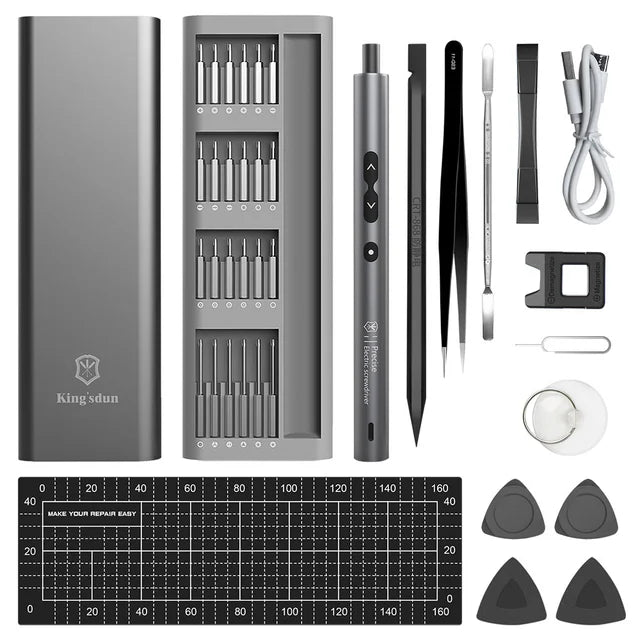 Precision Electric Screwdriver Set
