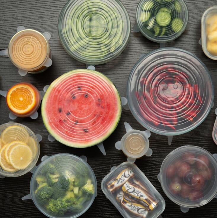 Reusable Silicone Bowl Covers