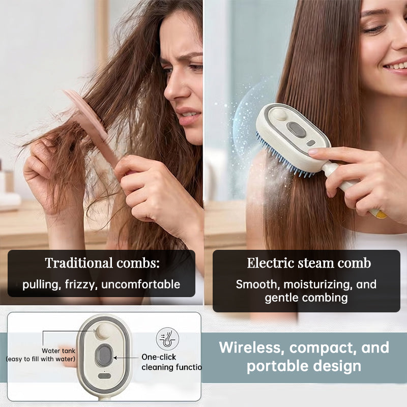 Ceramic Hair Straightening Brush