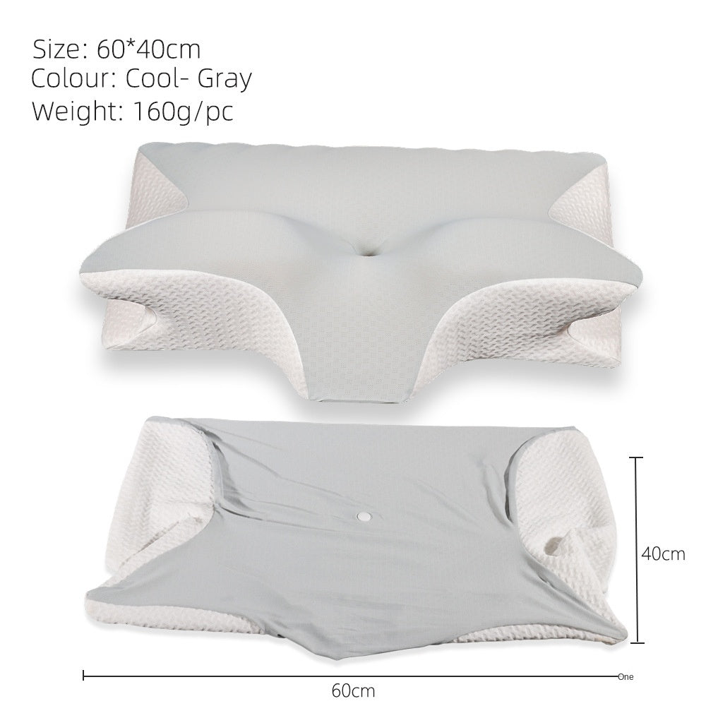 Memory Foam Couples Arch Pillow