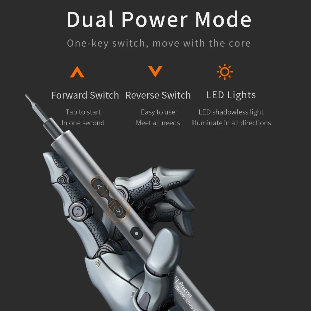 Precision Electric Screwdriver Set