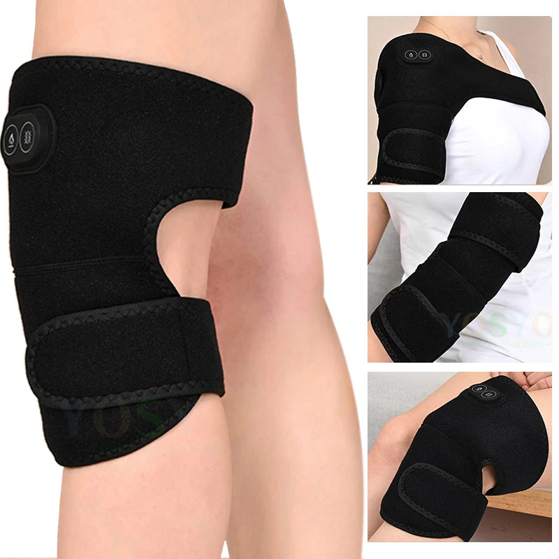 USB Heated Shoulder Brace for Injury Rehabilitation