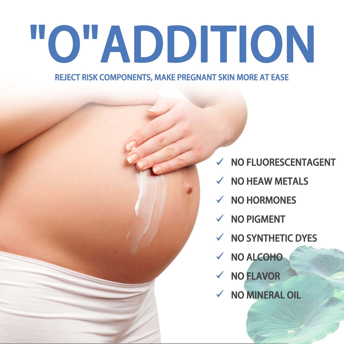 Jaysuing Pregnancy Cream, Postpartum Skin Care Smoothing, Firming And Gently Improving Skin Body Cream