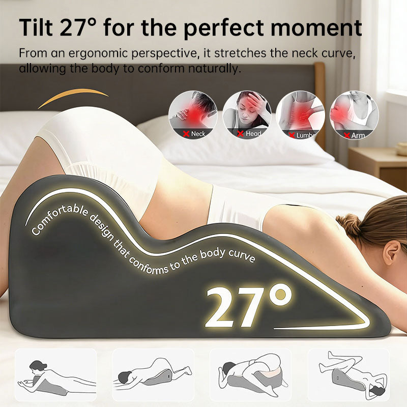 Memory Foam Couples Arch Pillow