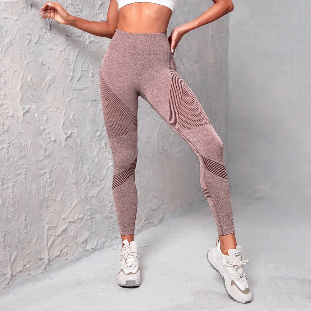 High waisted compression tight yoga pants for women