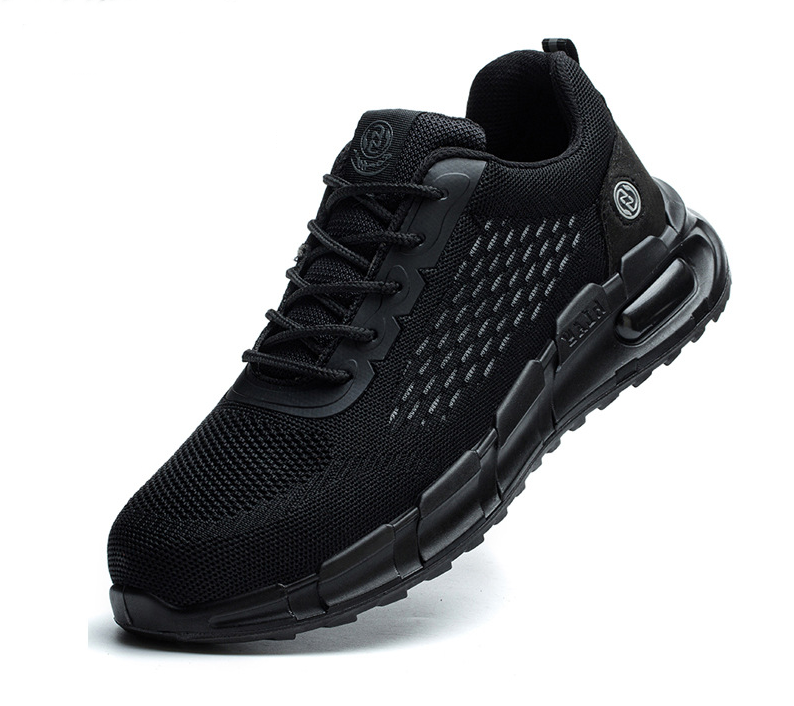 Flyknit labor protection shoes for men, anti smashing and puncture insulation 10kV safety shoes, wear-resistant, lightweight, br