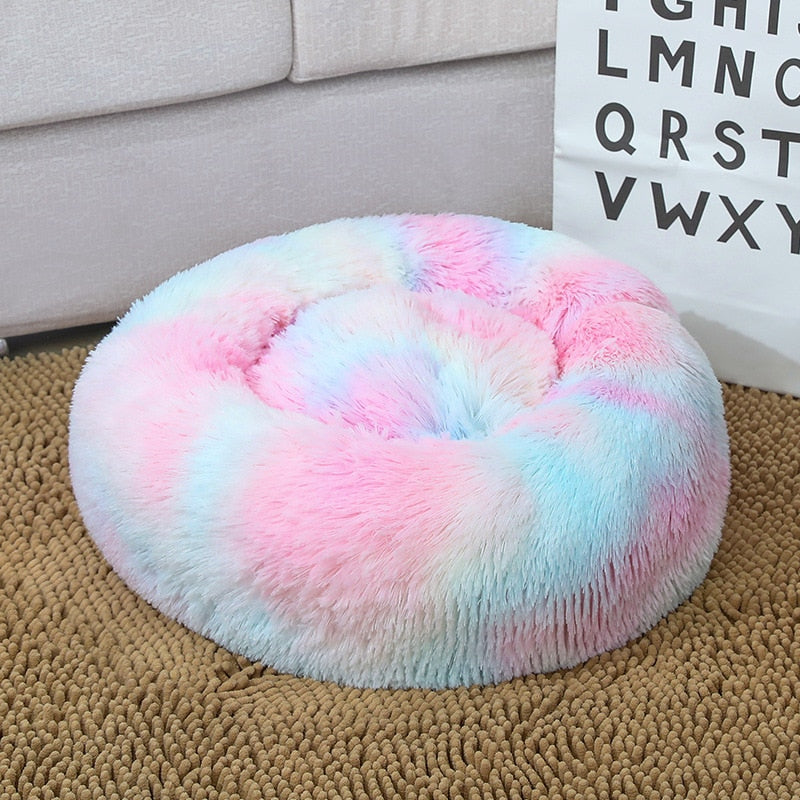 Plush Dog Sleeping Bed