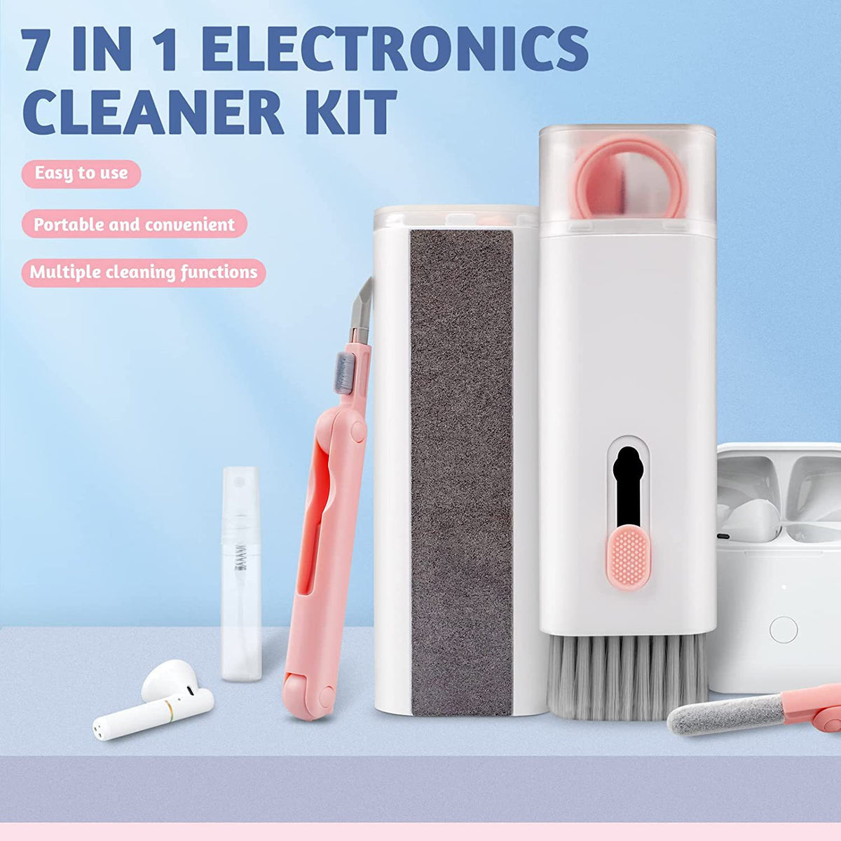 7-in-1 Multi-Function Cleaning Kit