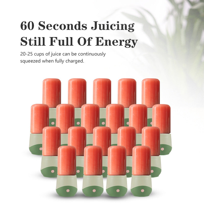 New Wireless Portable Juicer Electric Charging Small Juicer Multifunctional Fruit Crusher