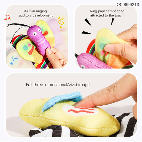 Baby Toys 0-1 Year Old Newborns Wrist Ringing Socks Comfort Set Baby Gift