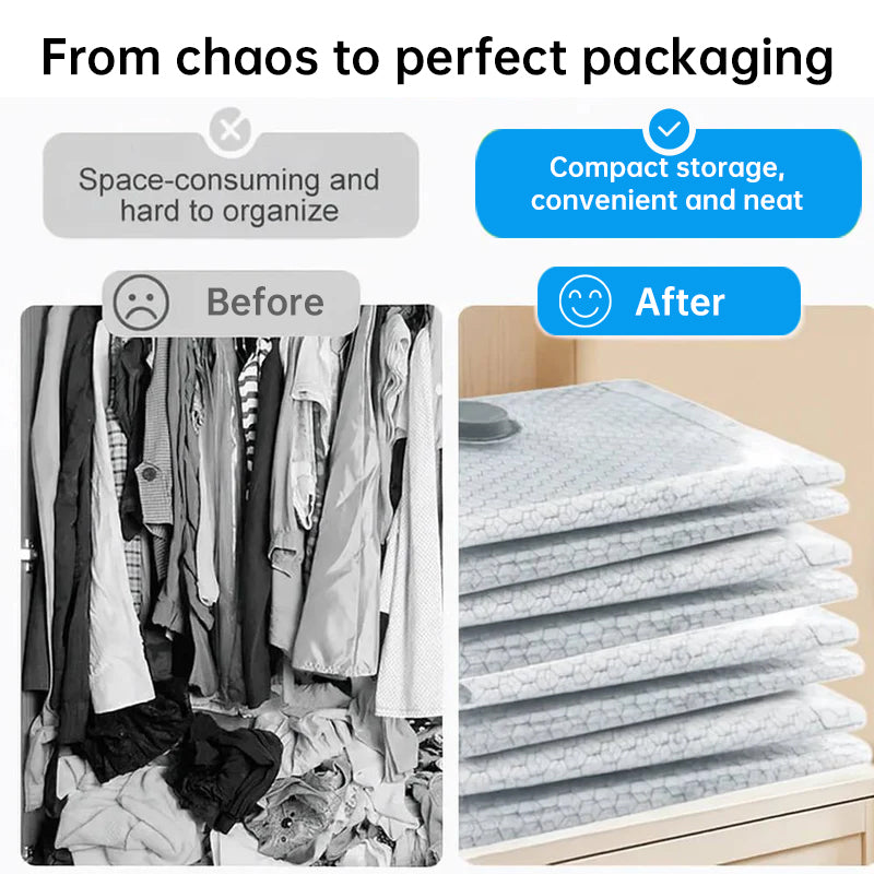Travel Vacuum Storage Bag with Pump