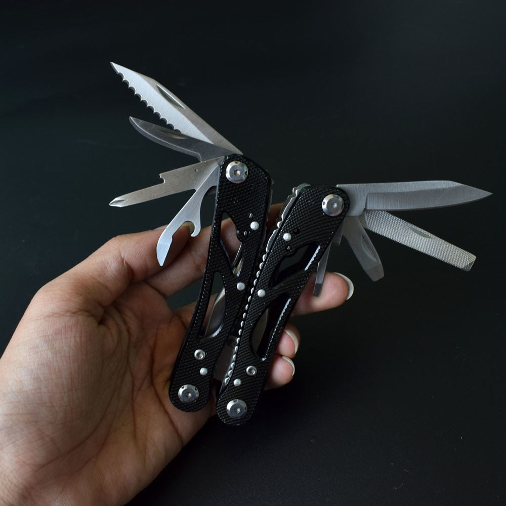Stainless Steel Folding Multi-Tool Pliers