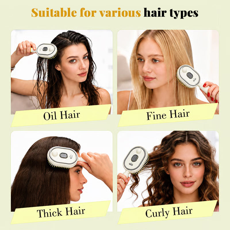 Ceramic Hair Straightening Brush
