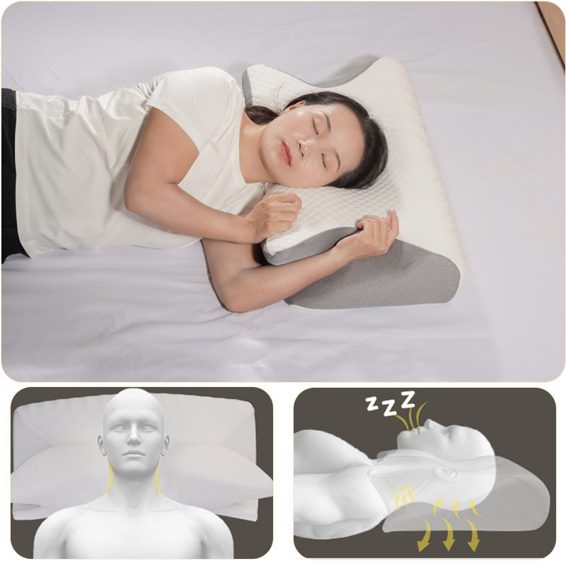 Memory Foam Couples Arch Pillow