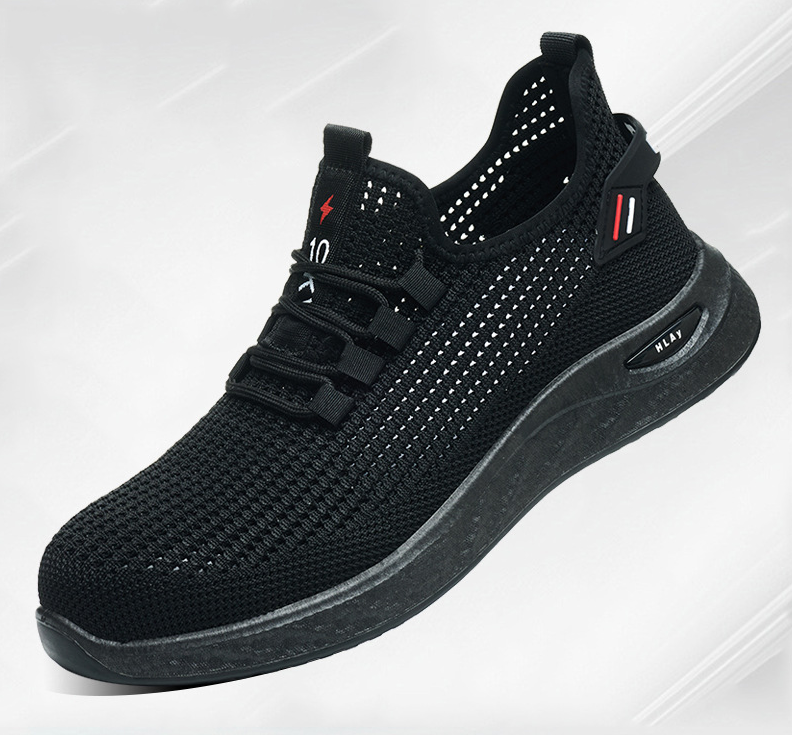 Men's labor protection shoes, anti smashing and anti puncture plastic toe caps, electrical insulation 10kV shoes, breathable and