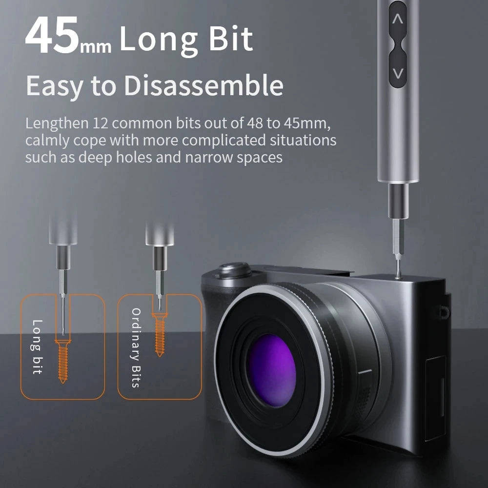 Precision Electric Screwdriver Set