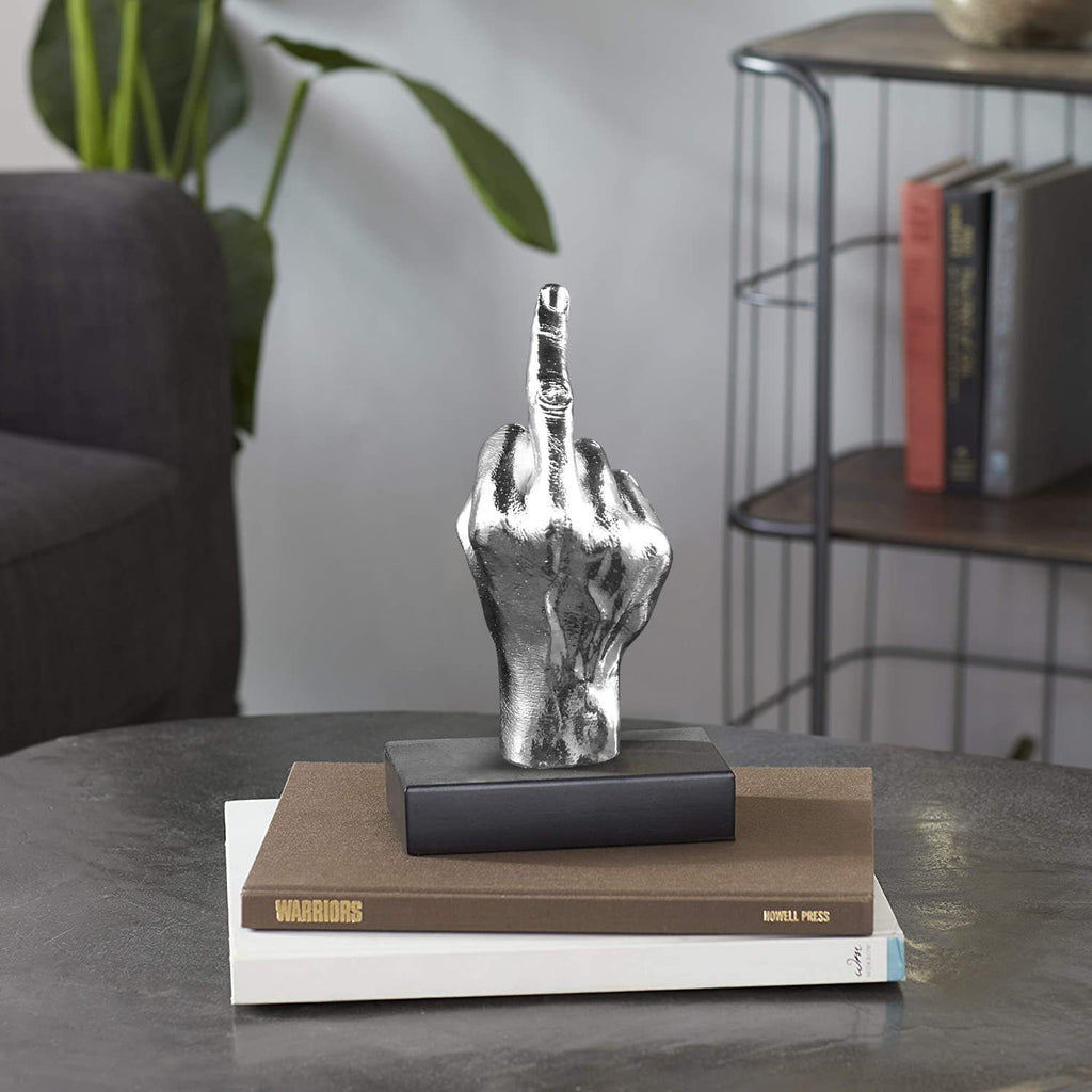 Middle Finger Resin Statue