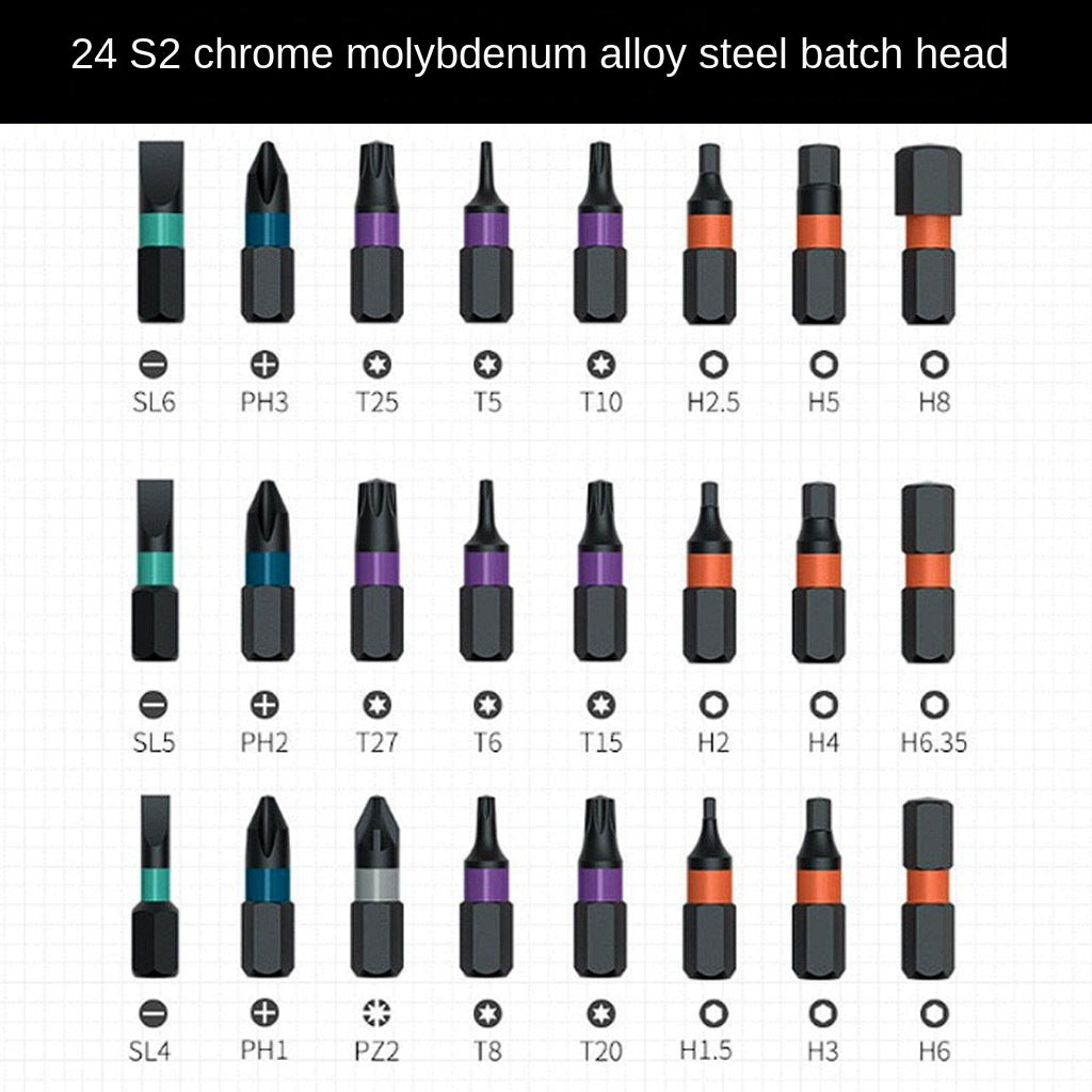25 in 1 Mini Screwdriver Set