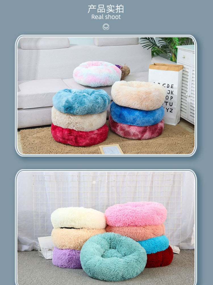 Plush Dog Sleeping Bed