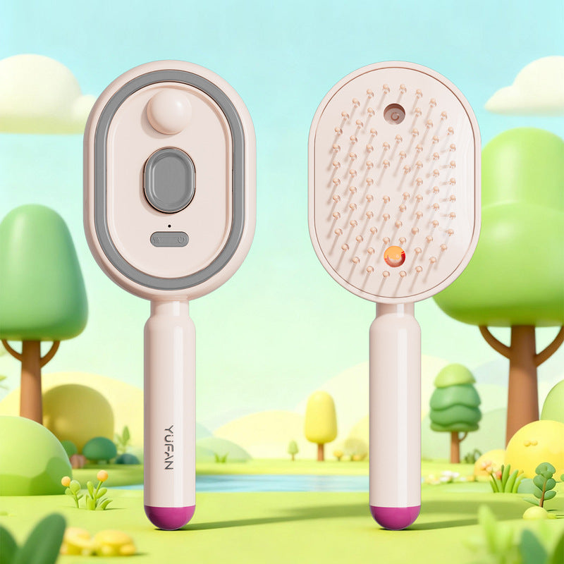 Ceramic Hair Straightening Brush