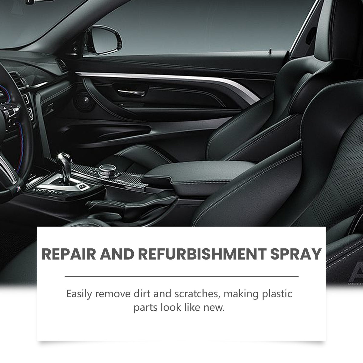 Rayhong Automotive Plastic Refurbishment Spray, Automotive Interior Plastic Coating Refurbishment, Polishing, Maintenance And Coating Spray