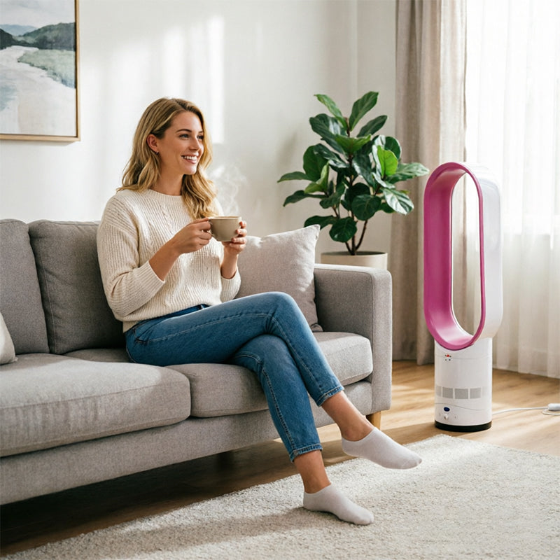 Portable Remote Control Bed Air Circulator Fan