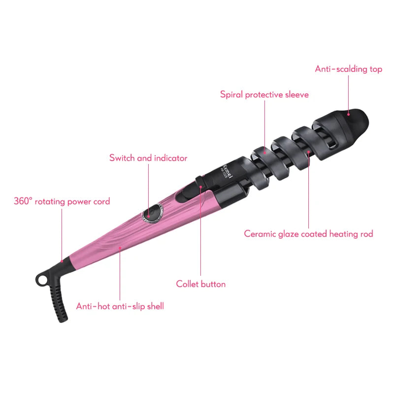 Tourmaline Ceramic Hair Crimper