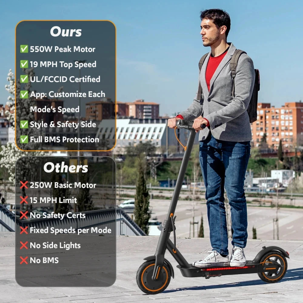 Foldable Electric Scooter with App Control