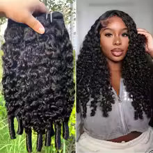 12A Burmese Curly Human Hair Wig Ready to Wear 200% 250% Density 13x4 Transparent Lace Frontal Wig Deep Wave Curly Lace Front Human Hair Wigs For Woman Ready to Wear