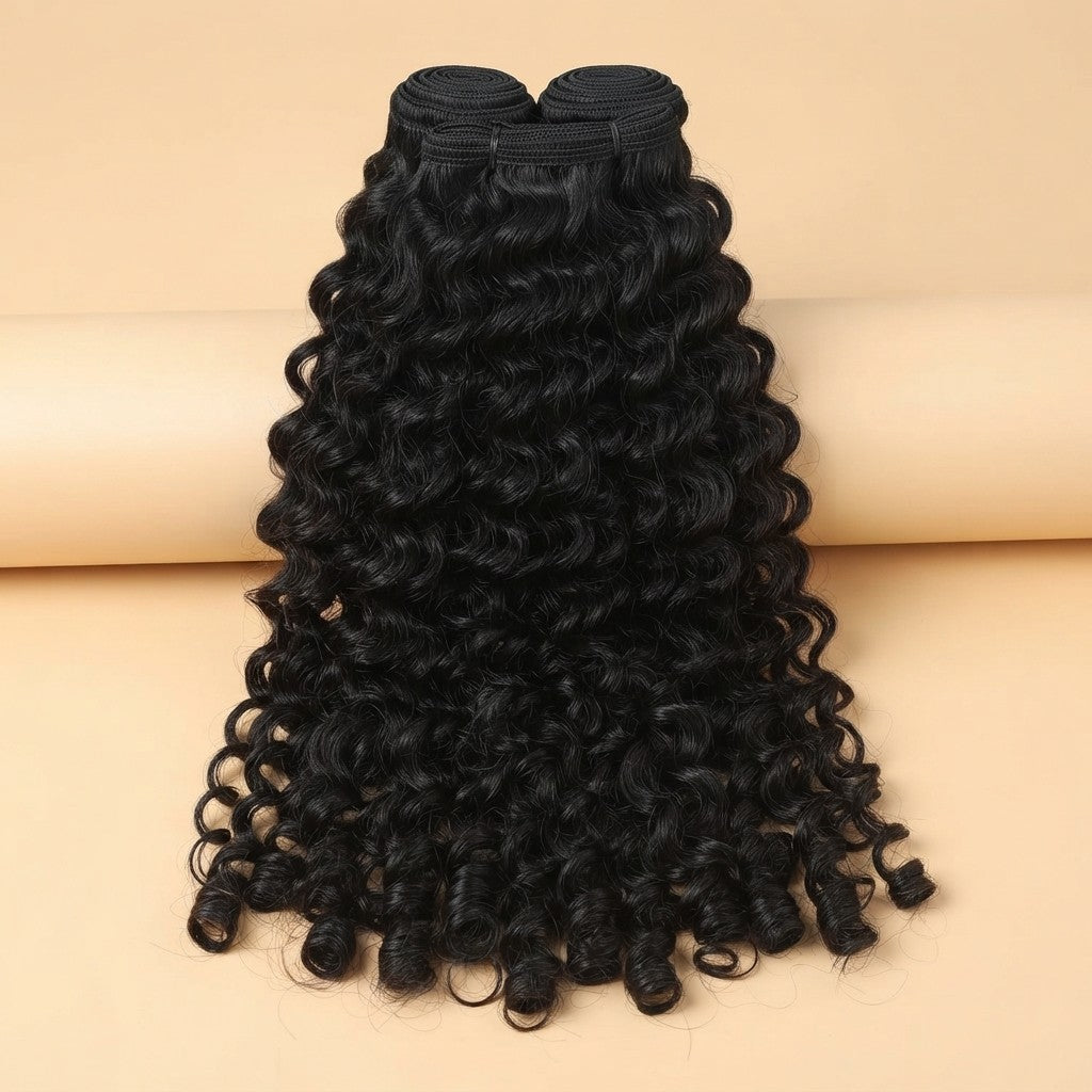 Virgin Burmese Curly Hair Extensions