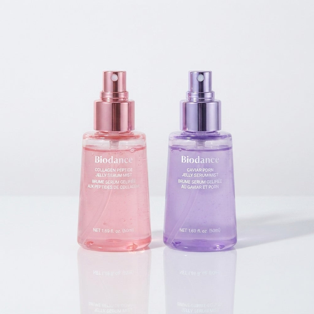 Collagen Peptides Caviar Jelly Serum Mist Duo