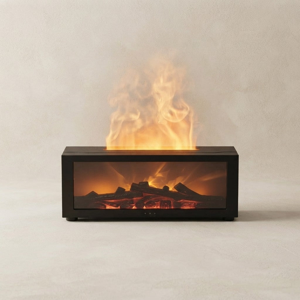 Flame Essential Oil Diffuser Humidifier