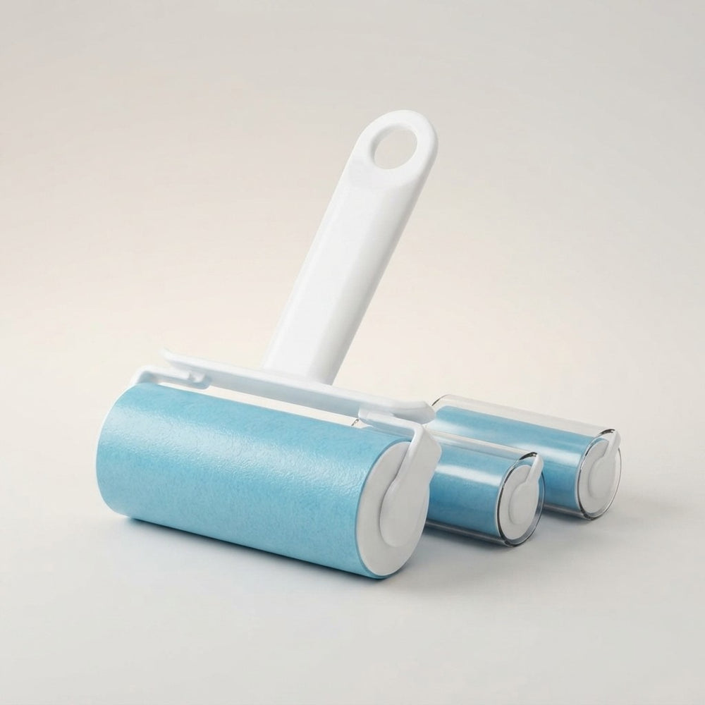 Reusable Sticky Lint Roller Set
